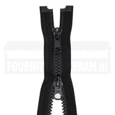 Rits dubbel deelbaar | YKK | plastic 5 | 80 cm | 580 zwart Dubbel Deelbare Rits YKK - DD - 5 - 80CM - 580 - ZWART